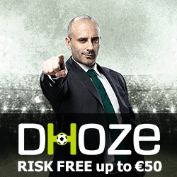 Dhoze 50€ free bet